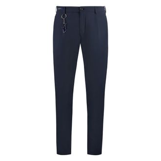 Paul & Shark Paul & Shark, Slim-fit Trousers, male, Blue, Size: XL Technical-nylon Pants