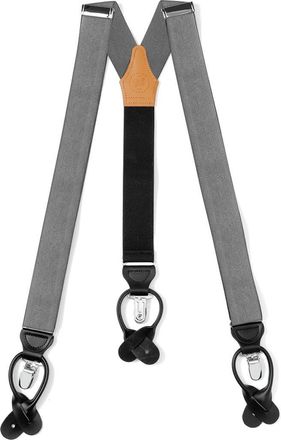 Cufflinks Inc. Heathered Grey Adjustable Suspenders in Gray at Nordstrom