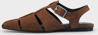 Vagabond Womens Wioletta Sandal In Cocoa Brown Suede