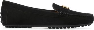 Lauren Ralph Lauren Barnsbury suede loafers - women - Leather - 8.5 - Black