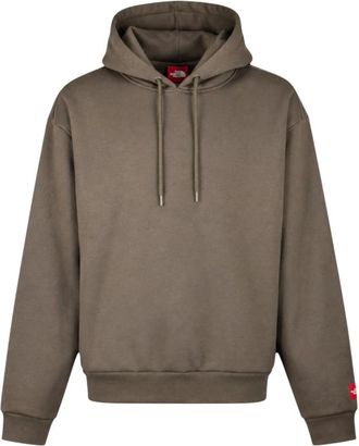 The North Face Red Box Hoodie - Heren - Outdoor shirts - Beige - S - Katoen - Fitness