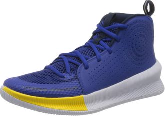 Under Armour Mens UA Jet Basketball Shoe, Royal, 7 UK