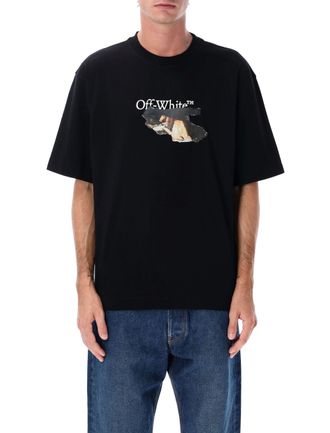 Off-white Off weiße T -Shirts und Polos schwarz