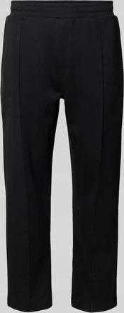 Boss Orange by Hugo Boss BOSS Orange Relaxed Fit Sweatpants aus Baumwoll-Mix Modell SE_TWIST in Black, Gr&ouml;&szlig;e XXXL