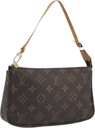 Louis Vuitton Pre-owned Monogram Accessory Pouch - - Pre-owned - Donna - Marrone - ONE SIZE