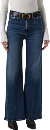 Citizens Of Humanity Issy High Waist Wide Leg Jeans in Sarai Md Dk In at Nordstrom, Size 25