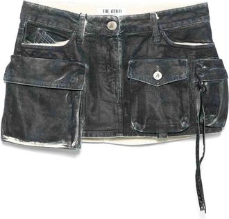 The Attico Fay Mini Skirt