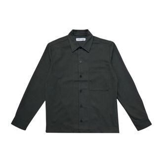Sams&oslash;e & Sams&oslash;e Jassen, Heren, Groen, L, Katoen, Sadamon Overshirt