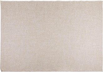 vidaXL Alfombras De &Aacute;rea Rectangular Faro Crema 170 X 120 Cm Poli&eacute;ster Vidaxl