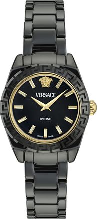 Versace Dv One Mini Dames Zwarte Horloge VE9F00124