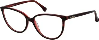 Max Mara Accessoires, Dames, Rood, ONE Size, Elegant Optisch Montuur