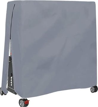 No Brand Funda Impermeable Y Antipolvo Para Mesa De Ping Pong De Exterior, Dimensiones 165x70x185 Cm, Fabricada En Tela Oxford - Gris