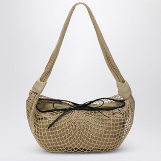 Christophe Lemaire Beige Croissant Filt Bag