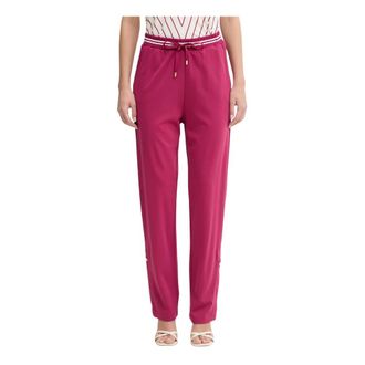 Liu Jo Broeken, Dames, Roze, S, Interlock Drawstring Track Pants