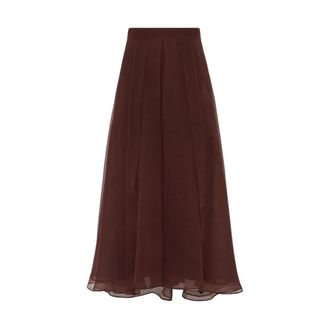 Brunello Cucinelli Paneled Circle Skirt