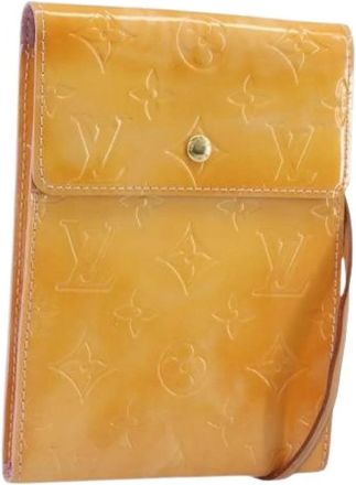 Louis Vuitton Pre-owned Vintage Schoudertas - Dames - Vintage Schoudertas - Oranje - ONE Size - Leer - Vintage