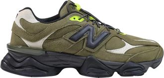 New Balance 9060 Sneakers - Heren - Sport - Groen - Maat: 42 1/2 EU Leer