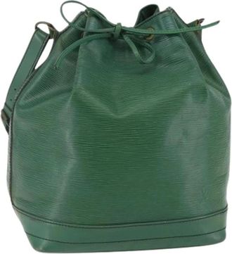 Louis Vuitton Pre-owned Bucket Bags, female, Green, Size: ONE SIZE Pre-owned Bucket Bag