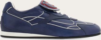 Ferragamo Men Low-top sneaker - Citymatch Capsule Blue Size 10.5