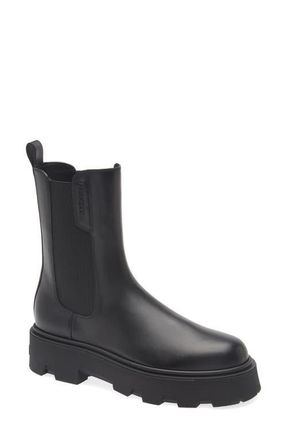 Moncler Aurea Lug Chelsea Boot in Black at Nordstrom, Size 41