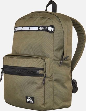 Quiksilver Mens Quiksilver Mens Hog Back 20L School Backpack - Green - Size: ONE size