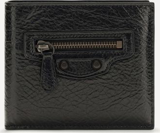 Balenciaga Portafogli Le City Square in pelle di agnello Man UNI