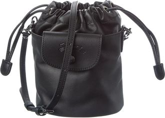 Longchamp Le Pliage Xtra Xs Leather Bucket Bag