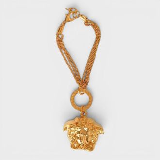 Versace Womens Medusa Head Bracelet Gold Tone Gold Plated - One Size