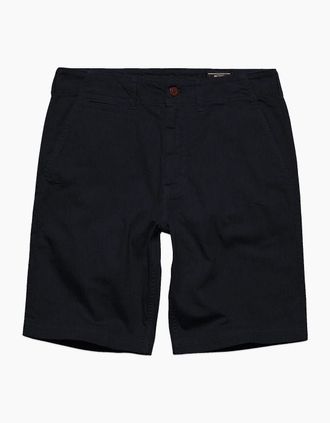 Superdry Mens Superdry Vintage Officer Chino Shorts - Eclipse Navy - Black - Size: 32/34