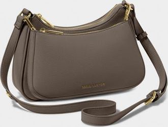 Katie Loxton Aria Scoop Crossbody Bag in Mink at Nordstrom