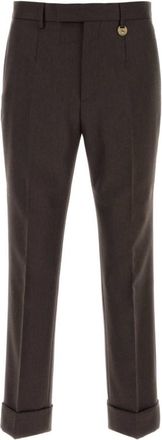 Burberry Brown Wool Trouser