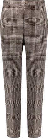 Golden Goose Relax Staright Prince Of Wales Trouser-Uomo