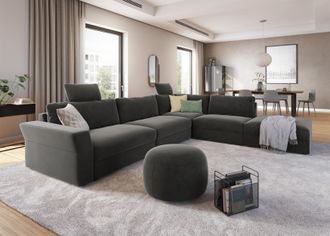 Sit&more Ecksofa »Cadabra L-Form« Breite 356 cm, mit Sitztiefenverstellung