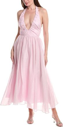Bardot Dorota Halter Neck Maxi Dress