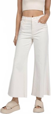 Frame Denim Le Palazzo Crop Jean In Raw After