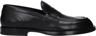 Dolce & Gabbana Zwarte Leren Instap Loafers