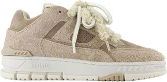 Axel Arigato Area Lo Label Sneaker - Dames - Sneakers - Beige - 39 EU - Leer - Schoenen