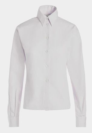 Bally Cotton Long Sleeve Shirt in White at Nordstrom, Size Small Eu