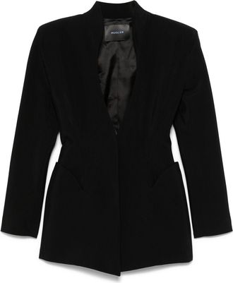 MUGLER Blazer avvitato - Nero