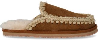 Mou PANTOFOLA FULL ESKIMO STITCH COGNAC MOU