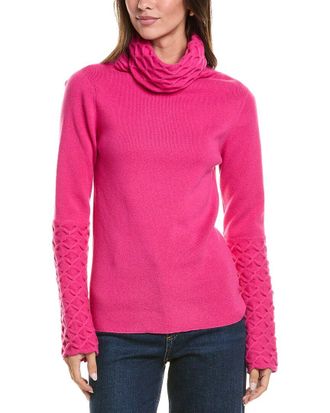 Temperley London Honeycomb Knit Wool Jumper