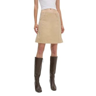 2nd Day 2Ndday - Dannina TT Rok - Dames - Rokken - Beige - Maat: XS Katoen