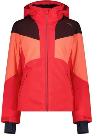 F.lli Campagnolo 36W0936 Giacca con Zip e Cappuccio - - Sport - Donna - Rosso - 2XS