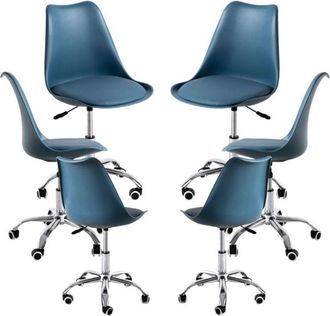 Regalos Miguel Packs Sillas - Pack 6 Sillas Neo - Azul Petr&oacute;leo