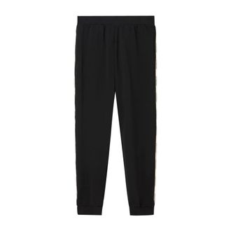 Emporio Armani Sweatpants, male, Black, Size: 2XL Logo Series Joggers