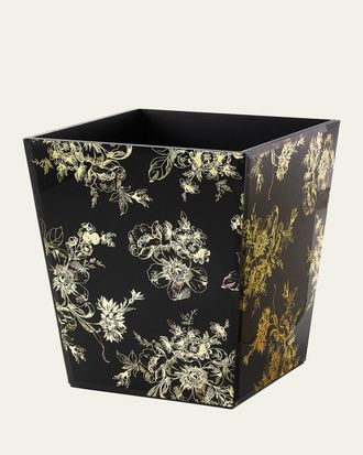 MacKenzie-Childs Twilight Toile Waste Bin