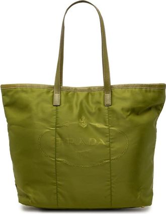 Prada Pre-owned Prada Tessuto Canapa Logo Tote Ladies GOE3R0H7SWUPFC2D