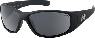 Dirty Dog Wolf Polarized 53643 Mens Sunglasses Black Size 64