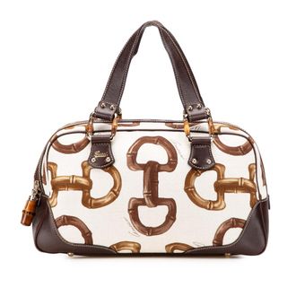 Gucci Boston Handtas Met Handtekeningprint