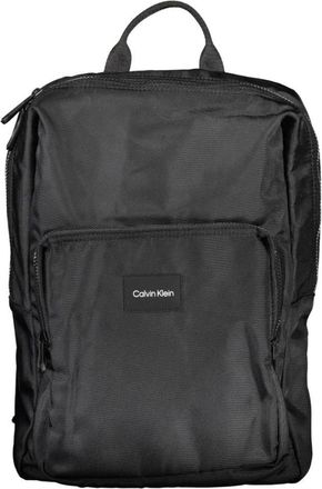 Calvin Klein Polyester Rugzak - Heren - Rugzakken - Zwart - ONE Size - Polyester - Tassen